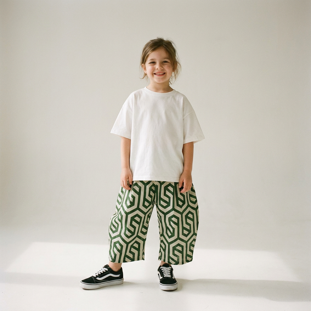 Green Labyrinth Balon Pantolon