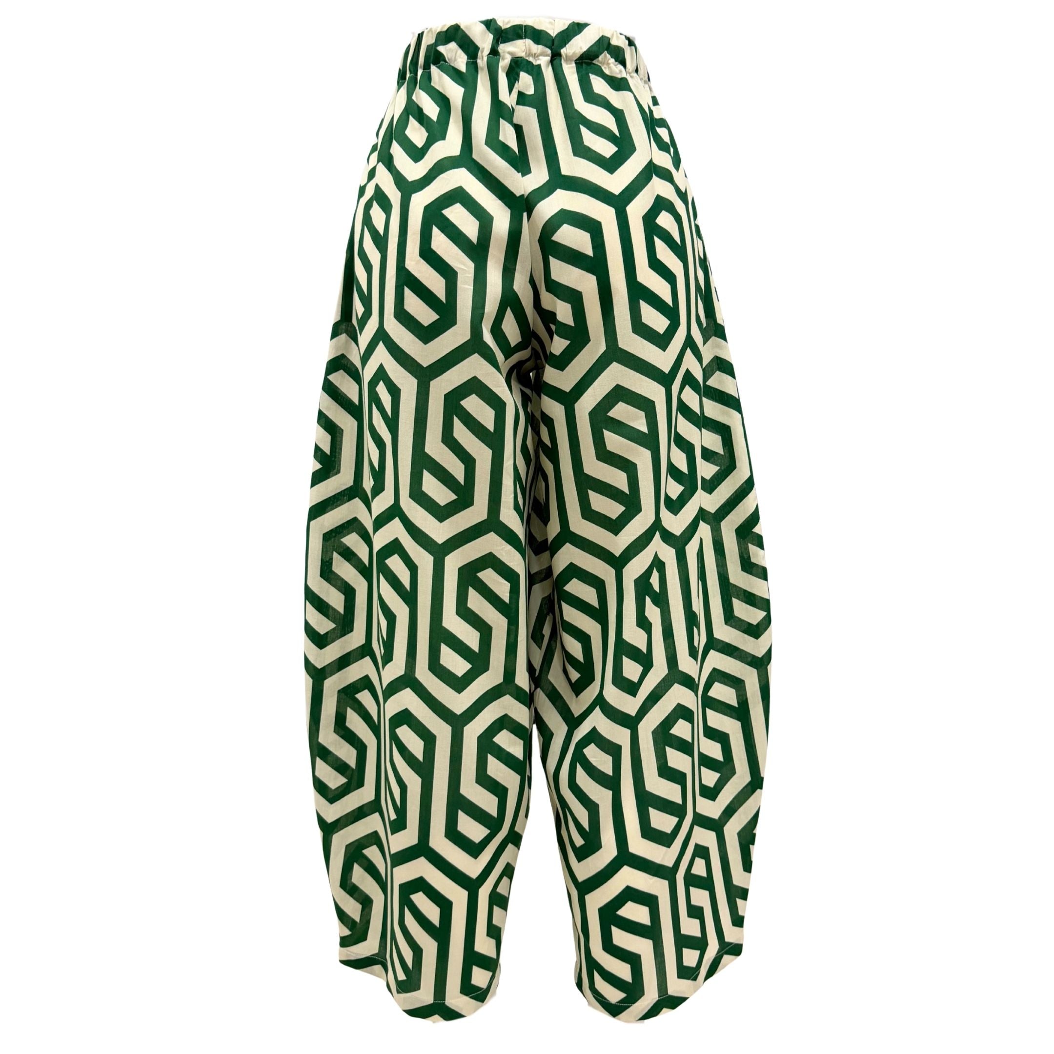 Green Labyrinth Pantolon