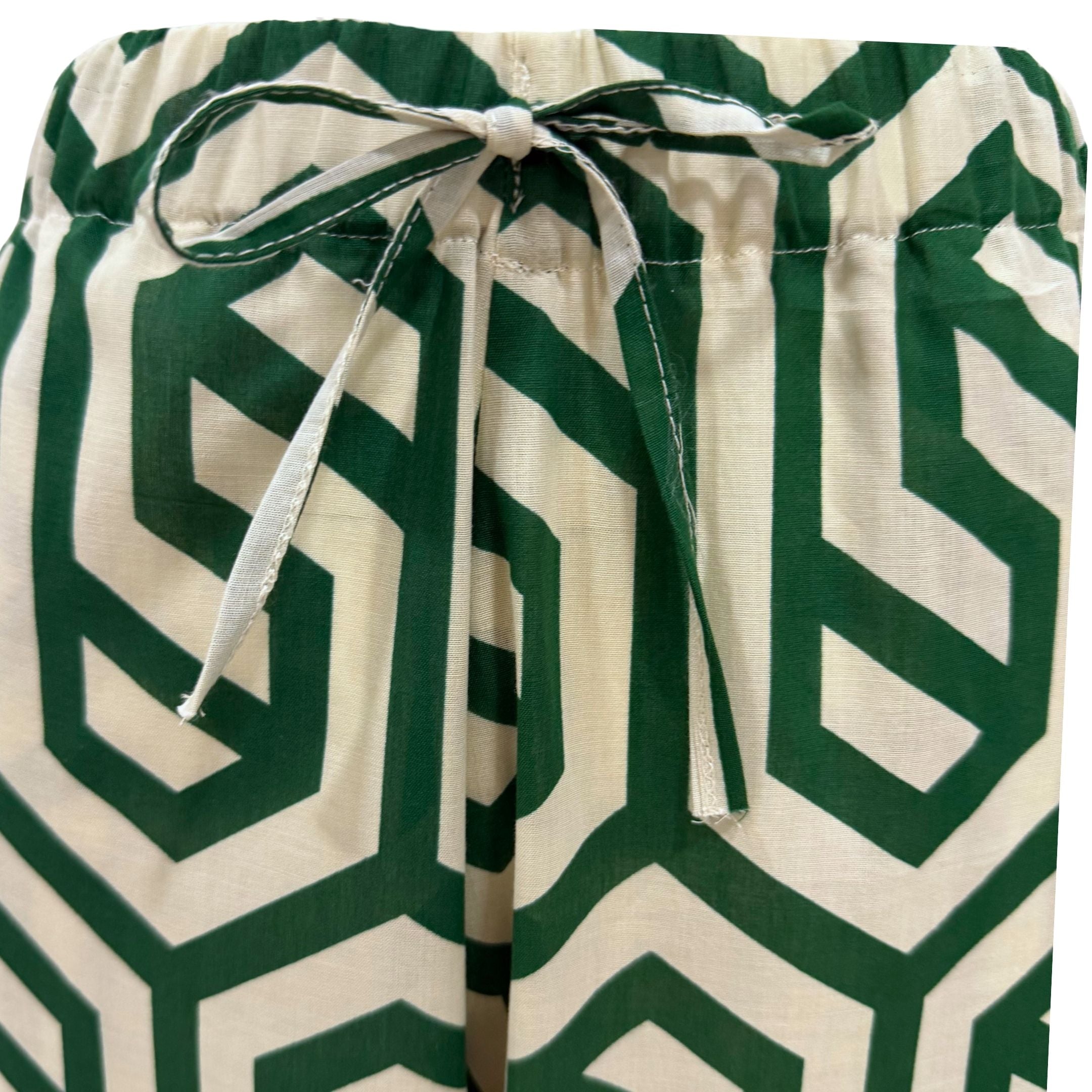 Green Labyrinth Pantolon