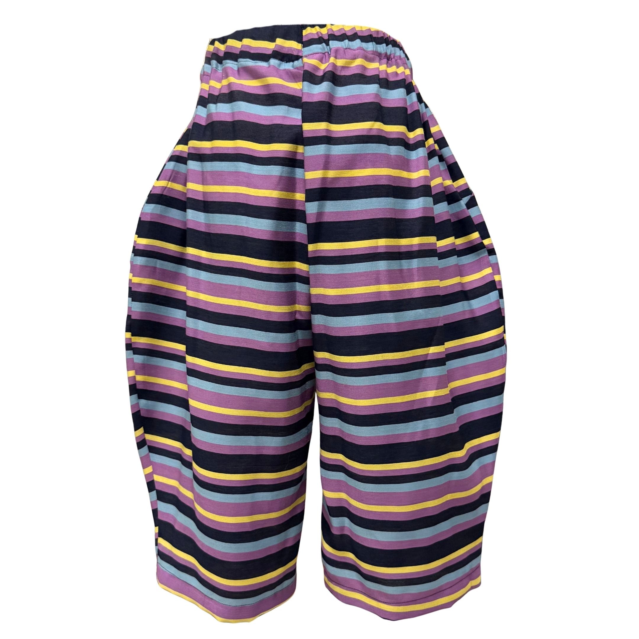 Green Labyrinth Balloon Trousers