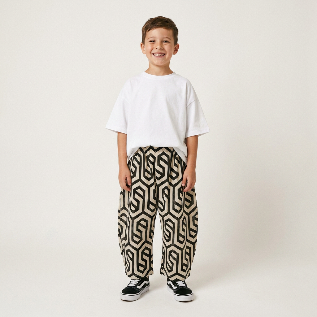 Black Labyrinth Balon Pantolon