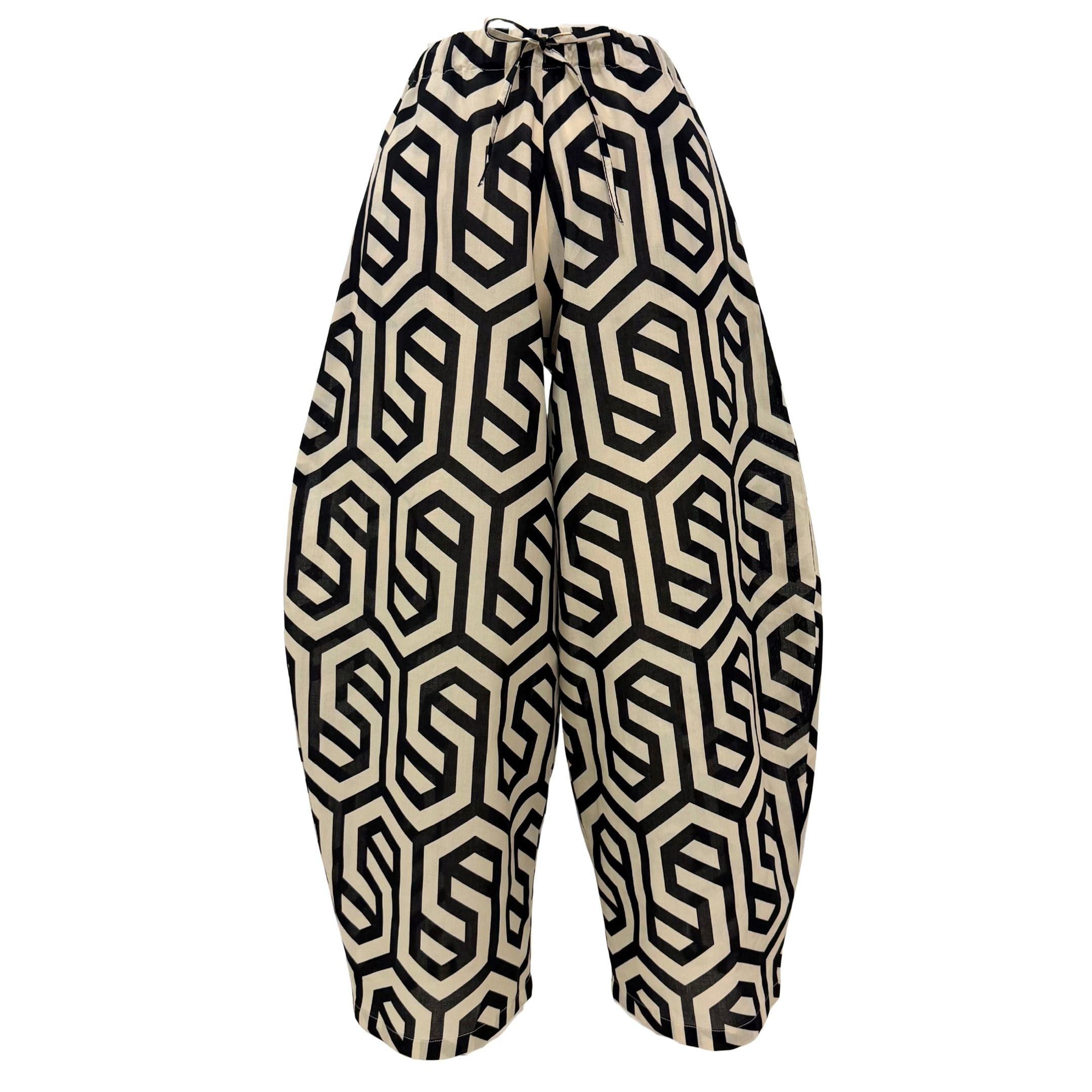 Black Labyrinth Pantolon