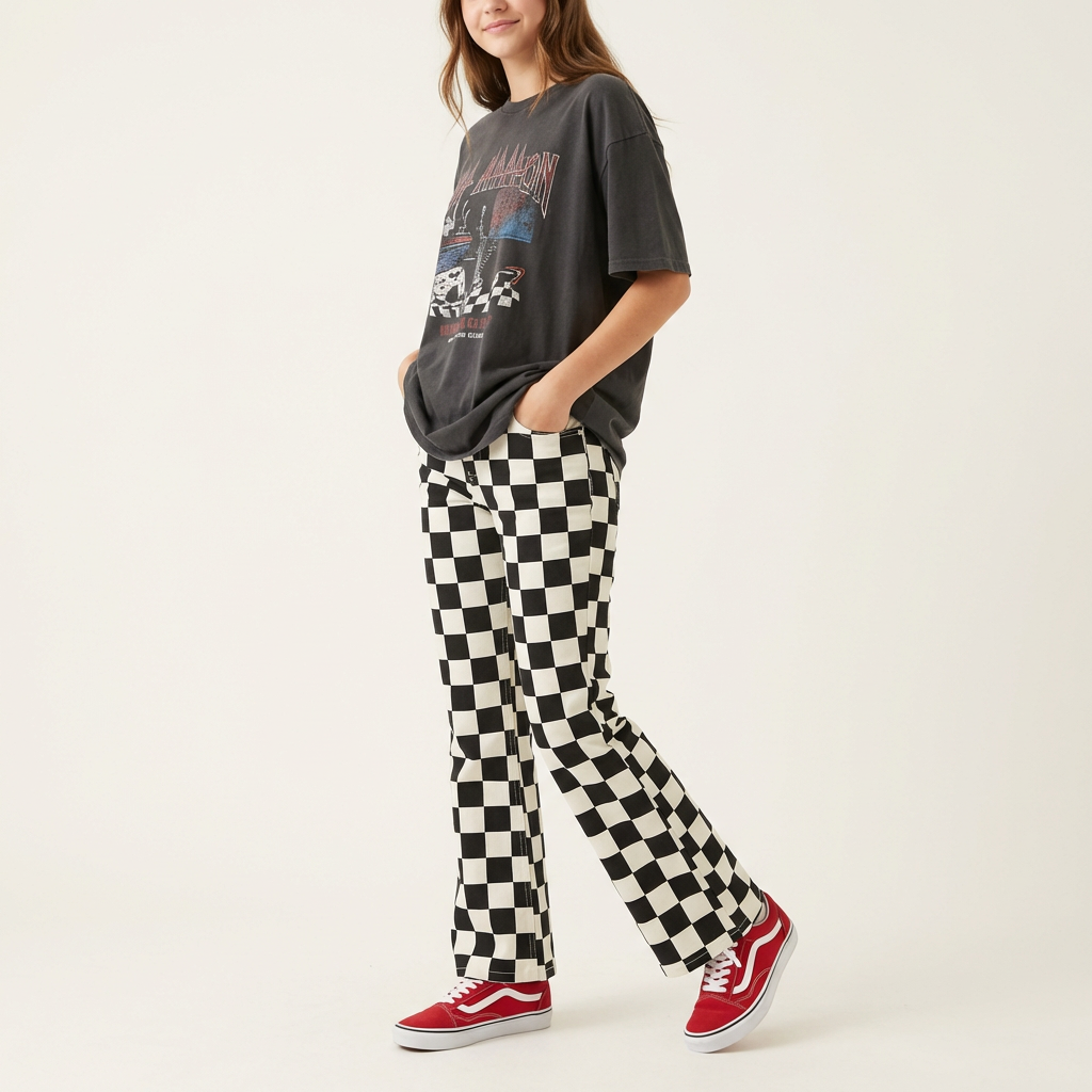 Chessboard Pantolon