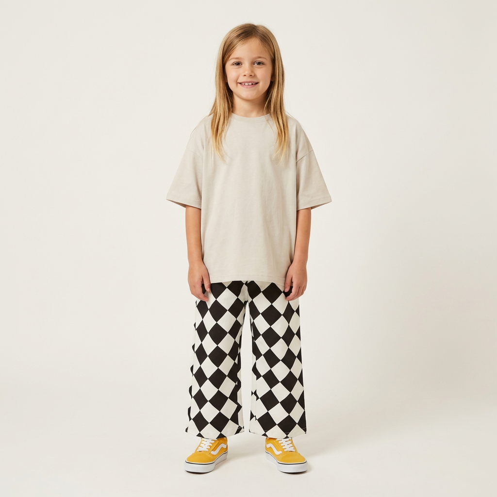 Chess Diamond Pantolon