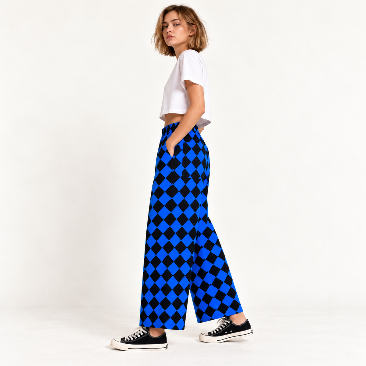 Cobalt Chess Pantolon