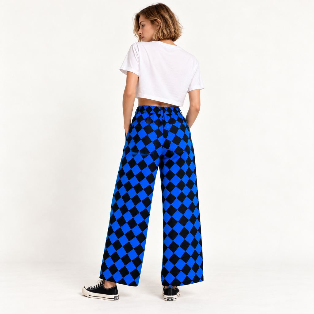 Cobalt Chess Pantolon