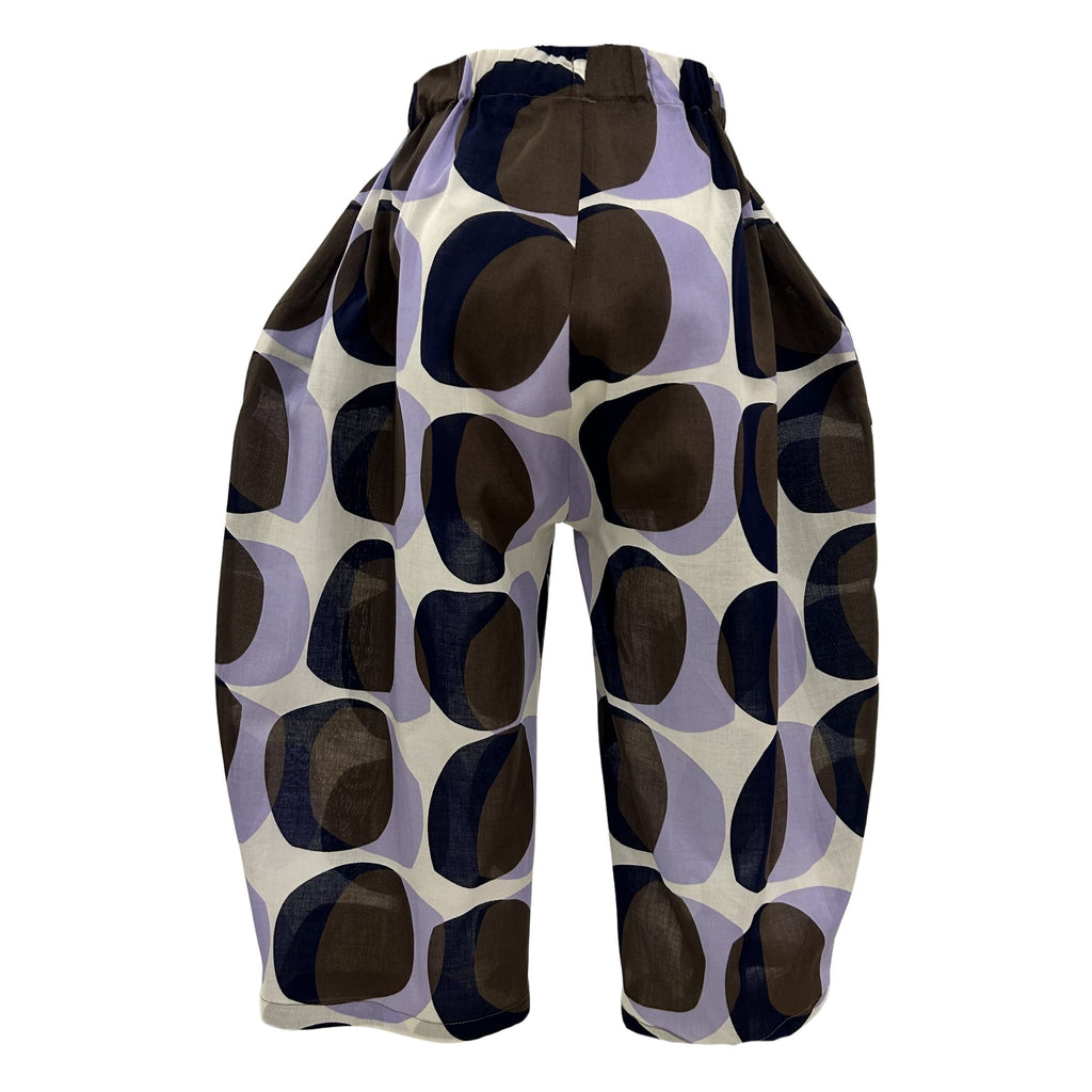 Black Labyrinth Balloon Trousers