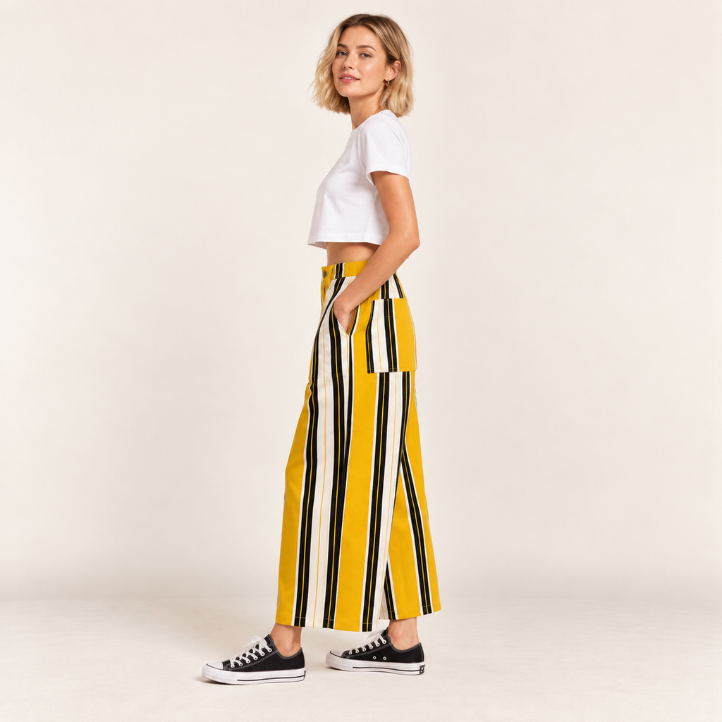 Pastellfarbene Pier-Hose