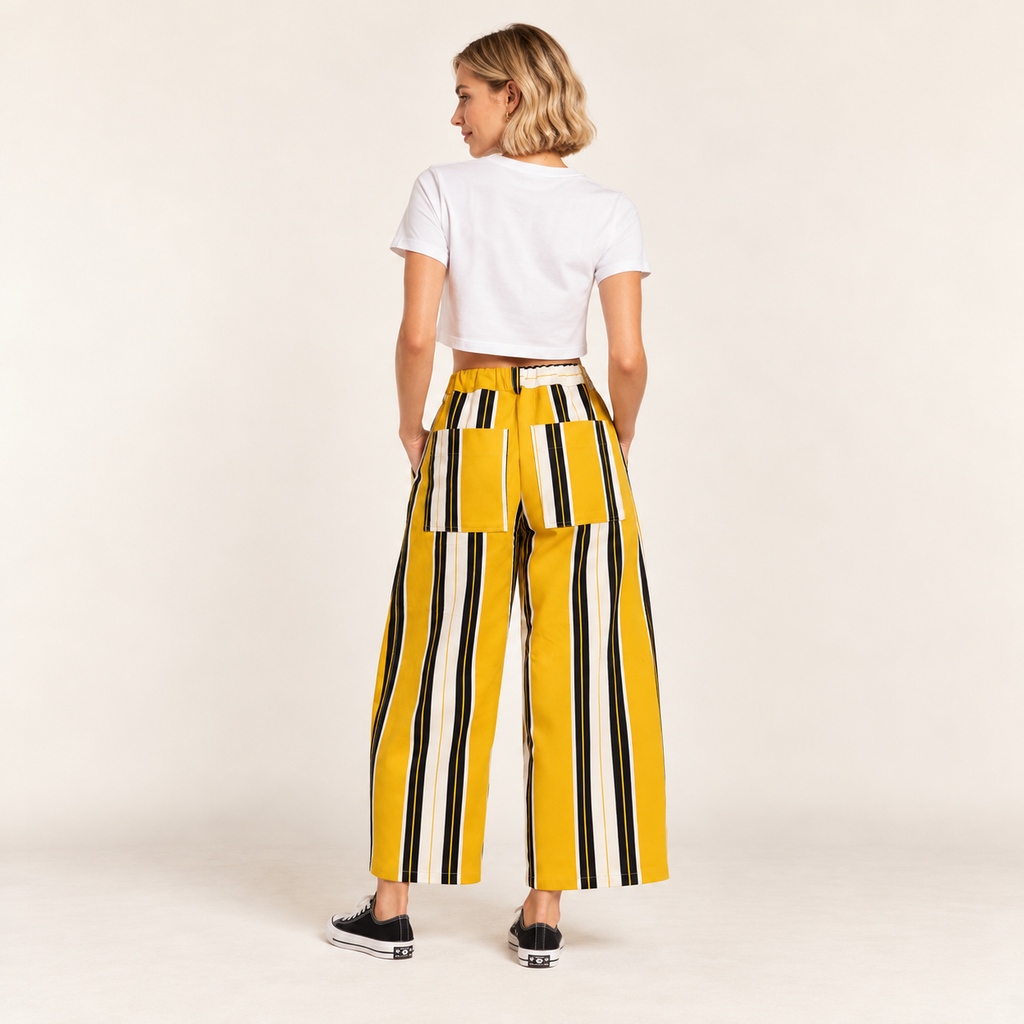 Pastellfarbene Pier-Hose