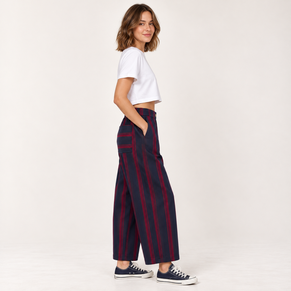 Pastellfarbene Pier-Hose
