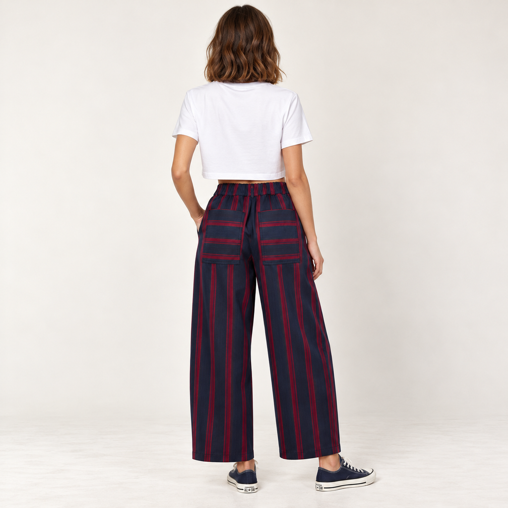 Pastellfarbene Pier-Hose