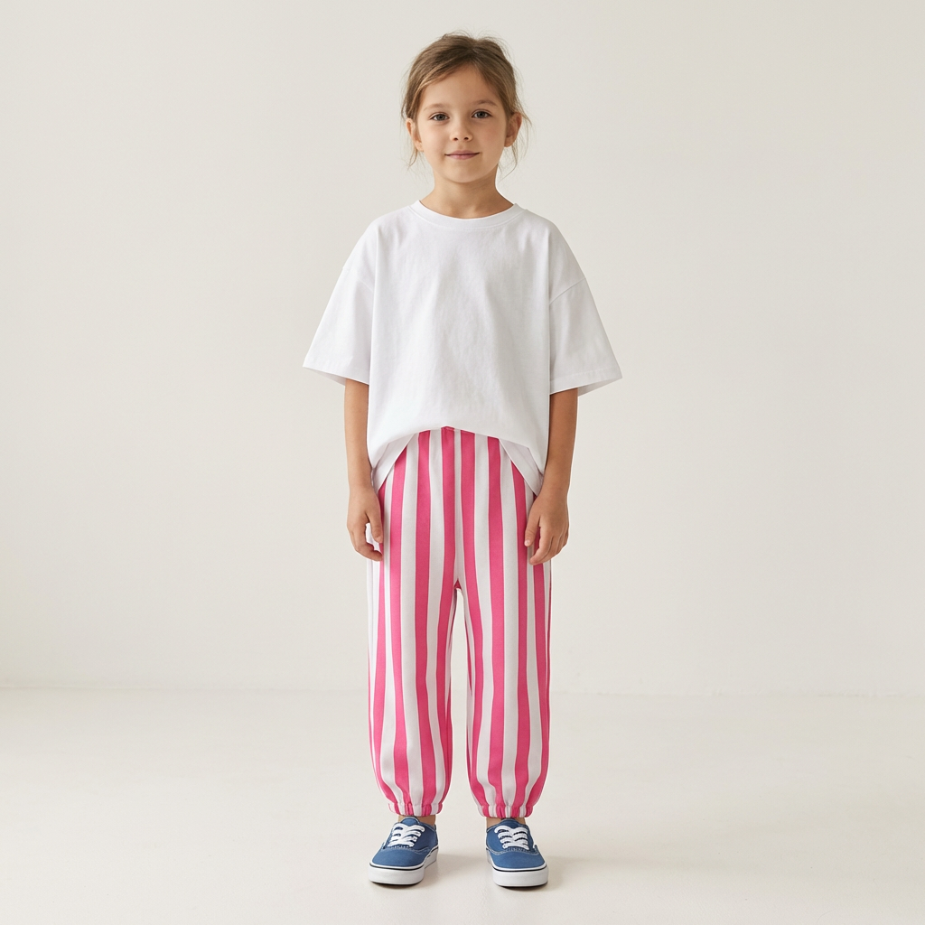 Petal Stripe Jogger