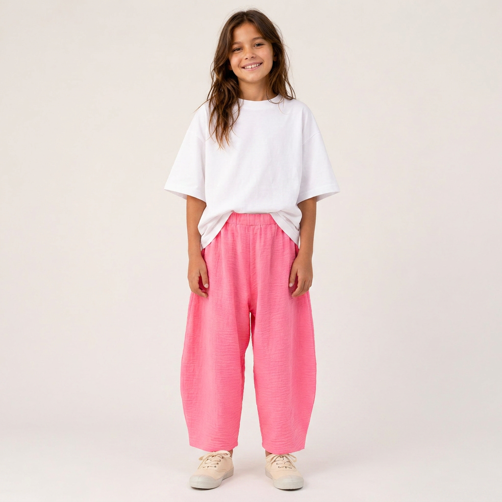 Green Labyrinth Balloon Trousers