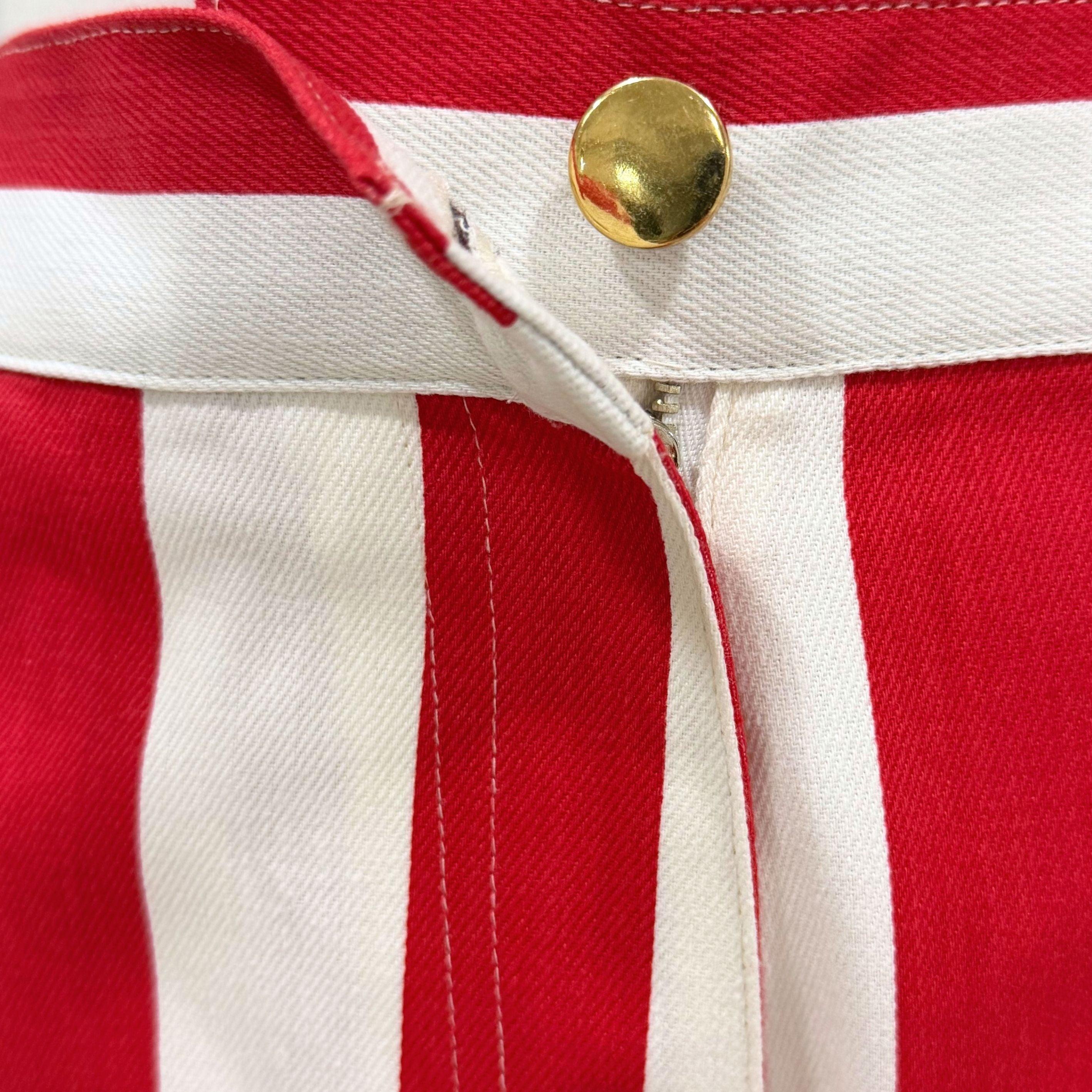 Poppy Stripe Pantolon
