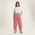 Poppy Stripe Pantolon