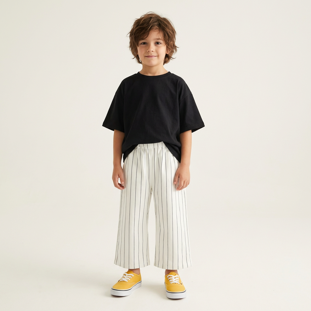 Pure Stripe Pantolon