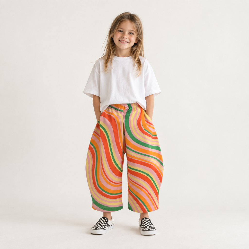 Rainbow Groove Balon Pantolon
