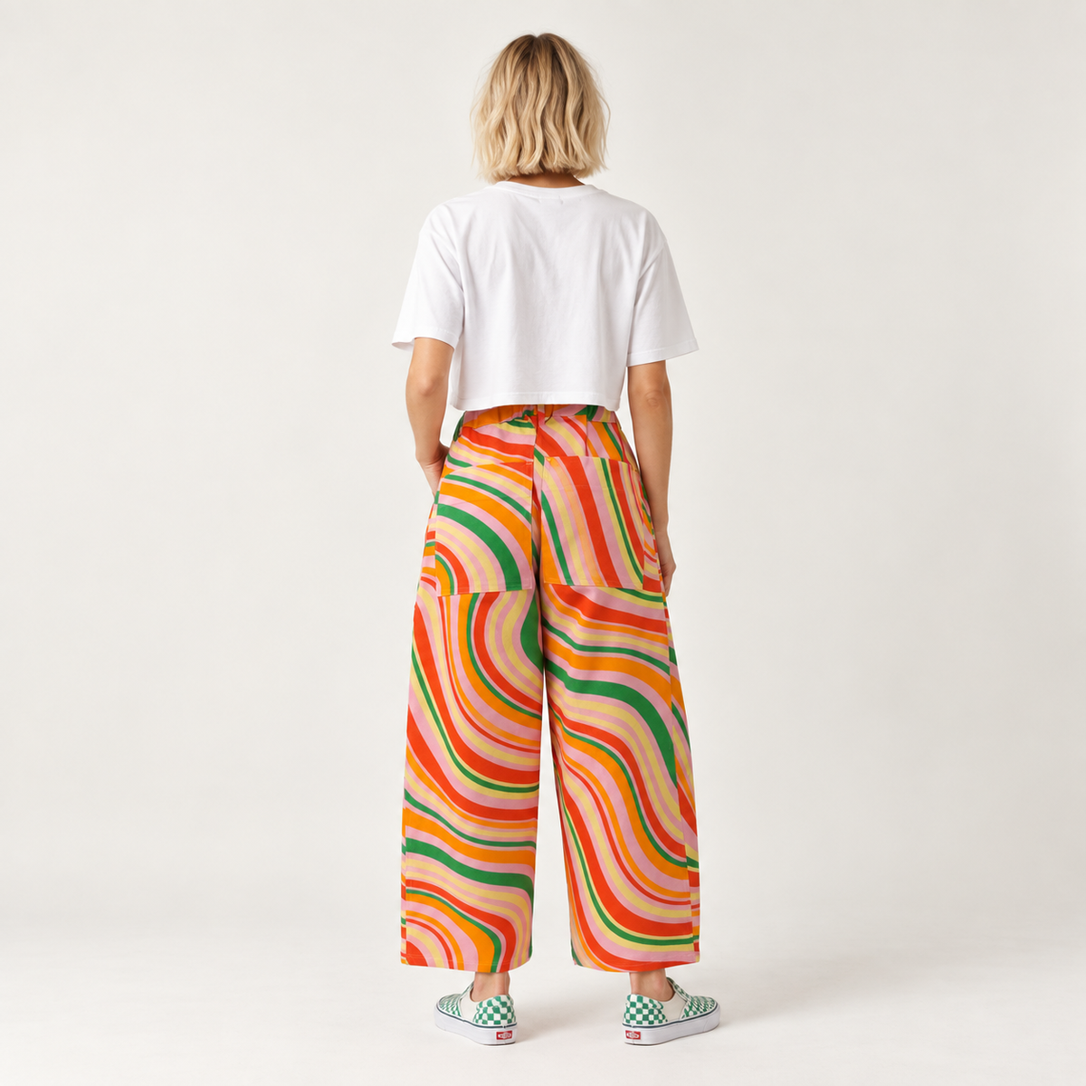 Rainbow Groove Pantolon
