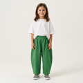 Green Labyrinth Balloon Trousers
