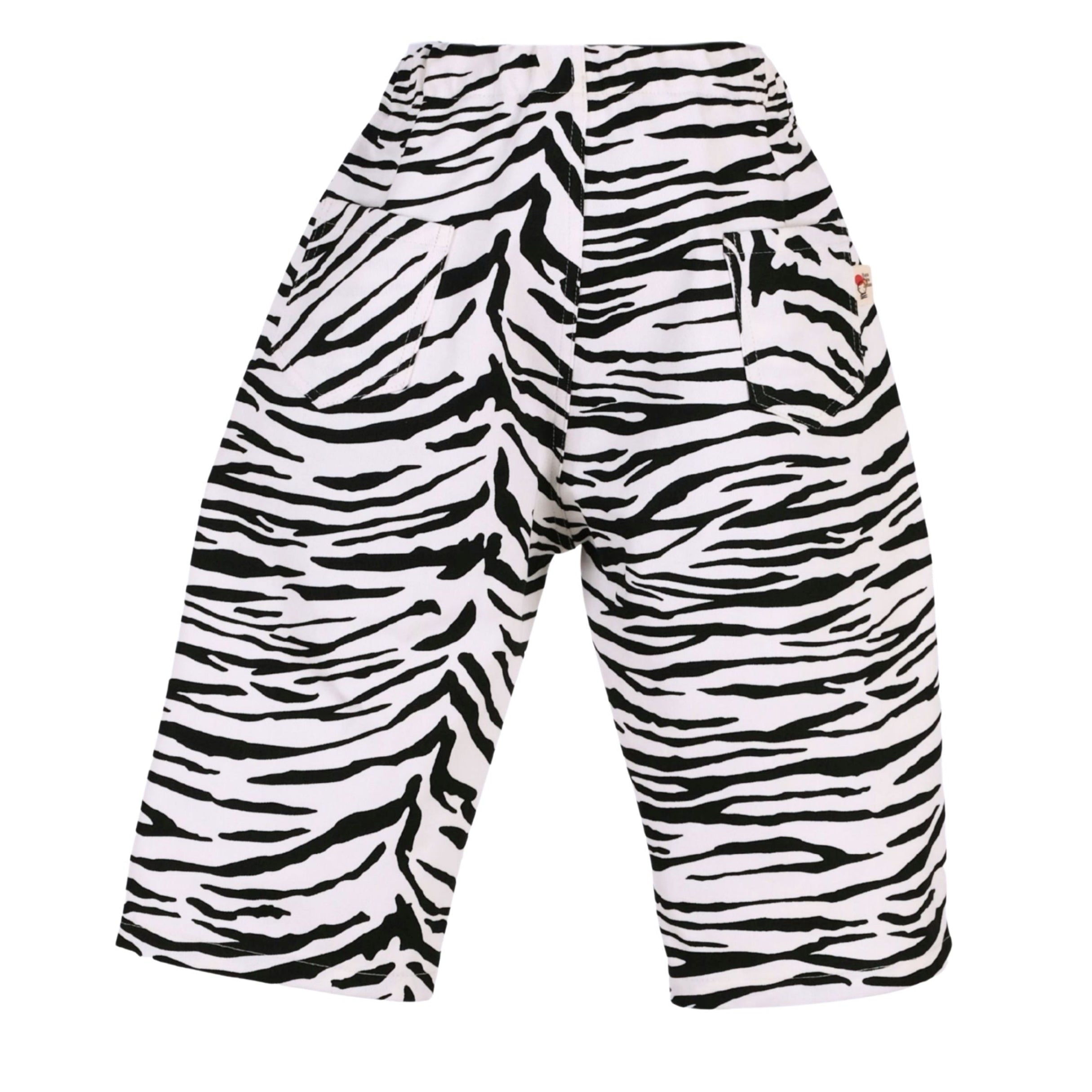 Zebra Groove Pantolon