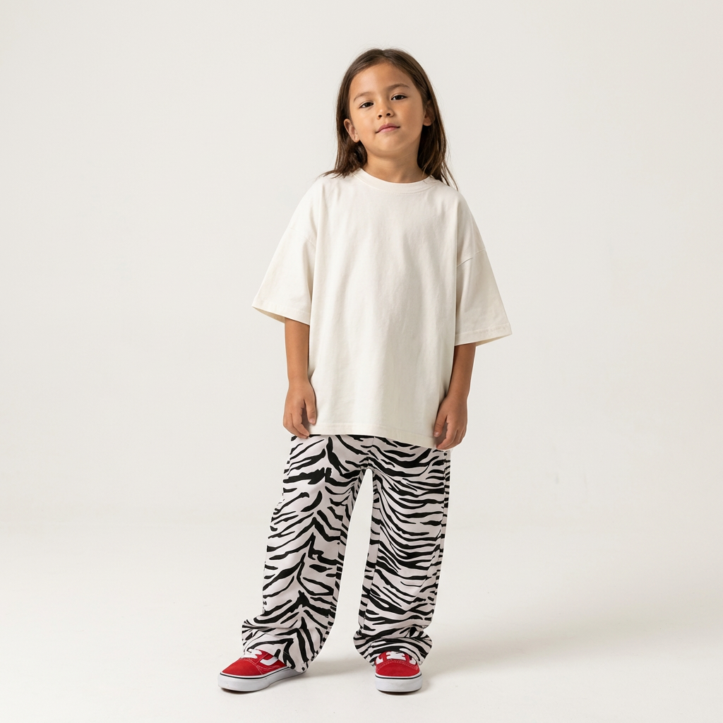 Zebra Groove Pantolon